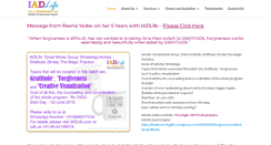 Desktop Screenshot of iadlife.com